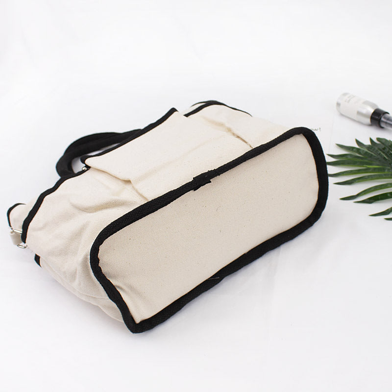 Bolso de lona natural