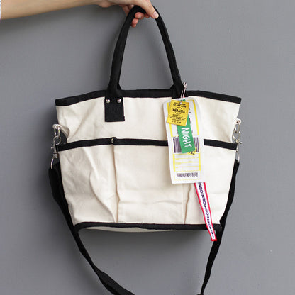 Bolso de lona natural