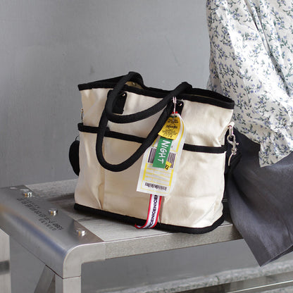 Bolso de lona natural